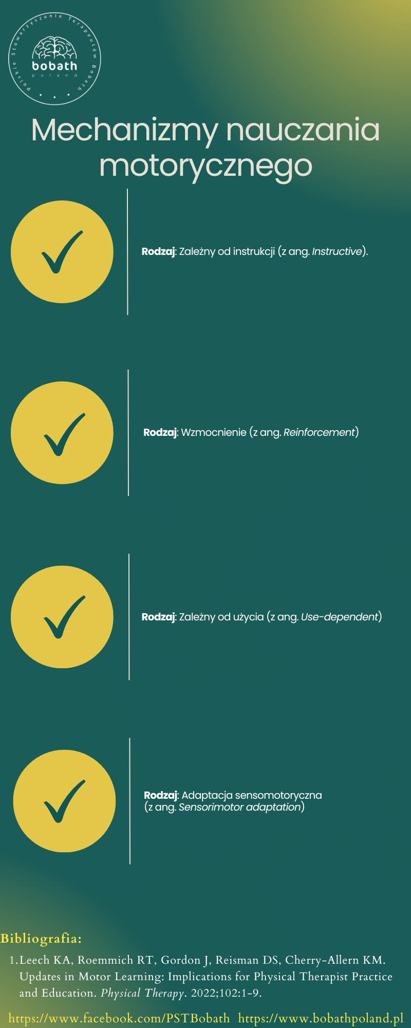 Mechanizmy nauczania motorycznego